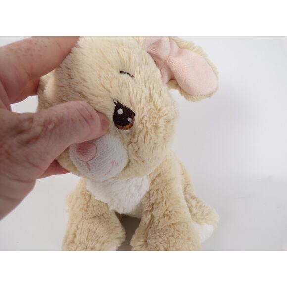 9" Aurora - Precious Moments - Tan Bunny Rabbit Plush - 2016 - Picture 2 of 4